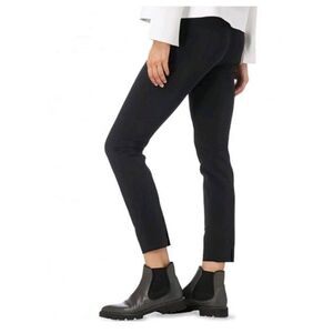 Raffaello Rossi Pants Womens 40 (10) Penny 6/8 Crop Slim Pull On Trouser Pants $